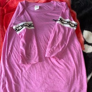 A purple shirt from the brand pink